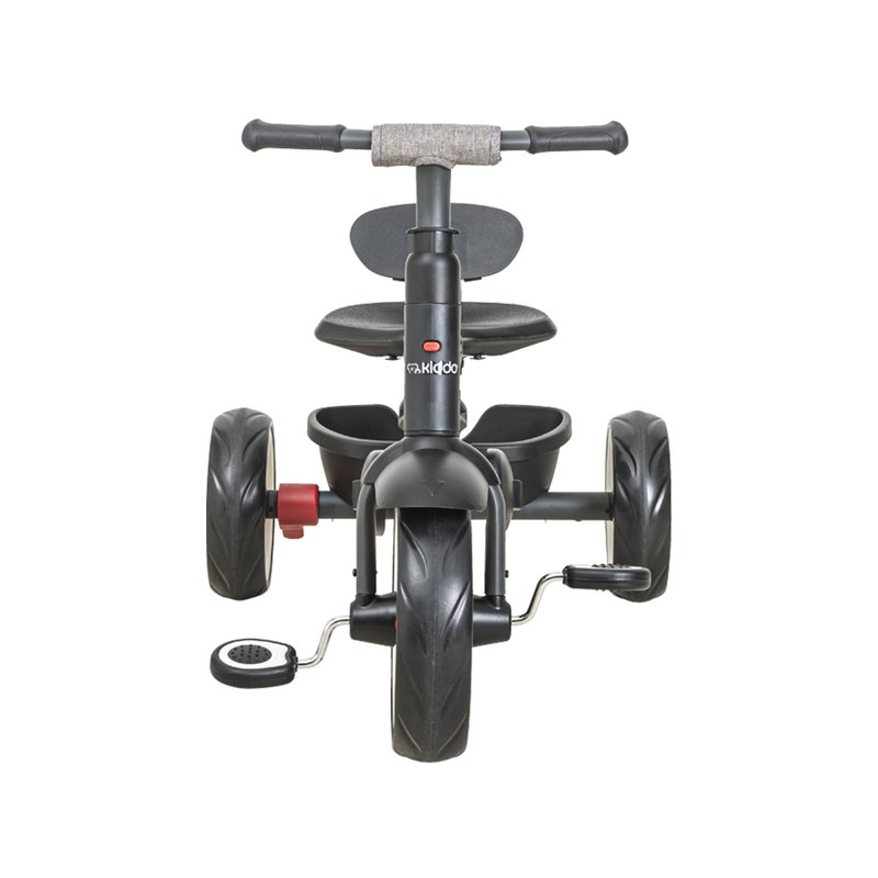 10 triciclo infantil kiddo evolution 2 em 1 12m a 25kg melange grafite