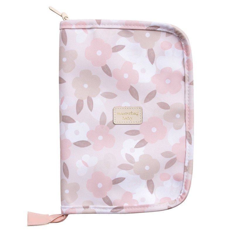 01 porta carteira de vacinacao de bebe masterbag baby borboletas