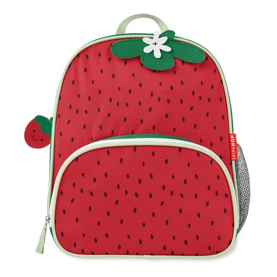 01 mochila infantil skip hop spark style morango