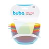 08 kit 3 potes buba com tampa 300ml colorido