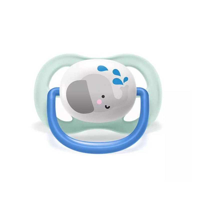 01 chupeta philips avent ultra air 0 6m embalagem unitaria elefante