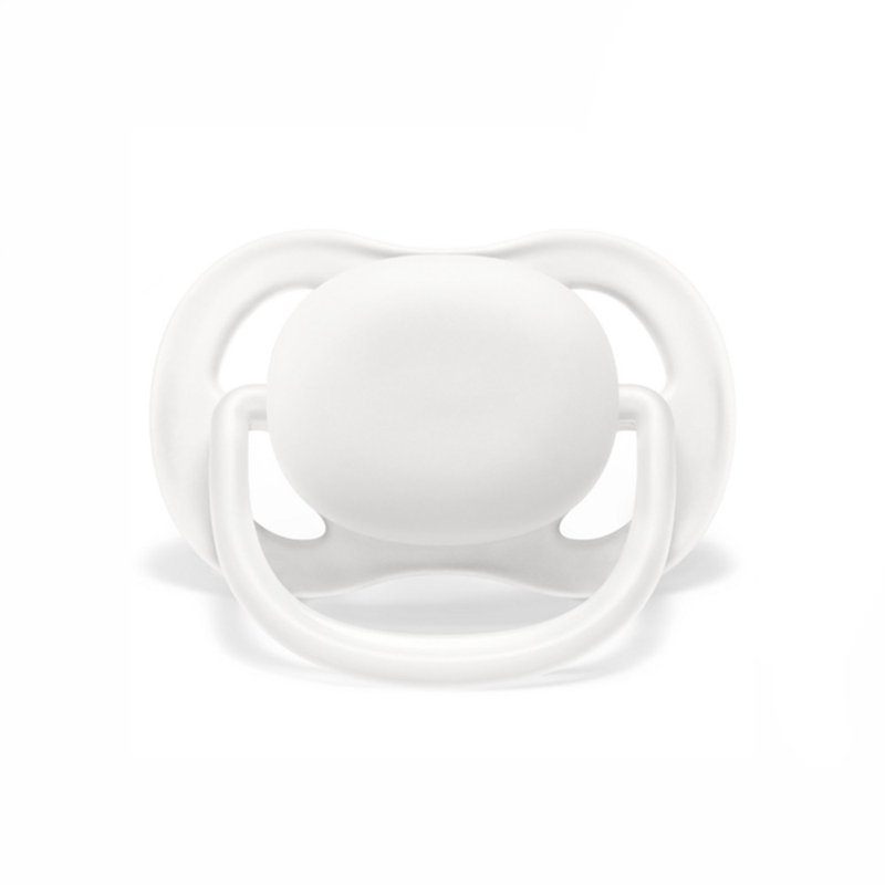 01 chupeta philips avent ultra air 0 6m embalagem unitaria happy branco