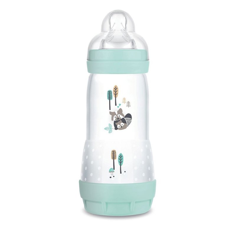 03 mamadeira mam easy start anticolica 320ml 4m rosa coruja