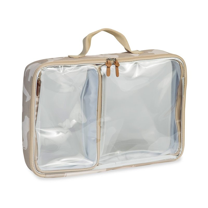 01 organizador de malas masterbag baby safari caqui