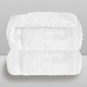 01 cobertor infantil donna laco bebe plush com sherpa ferrete branco