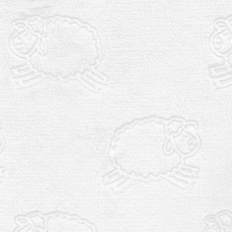 02 cobertor infantil donna laco bebe plush com sherpa ferrete branco