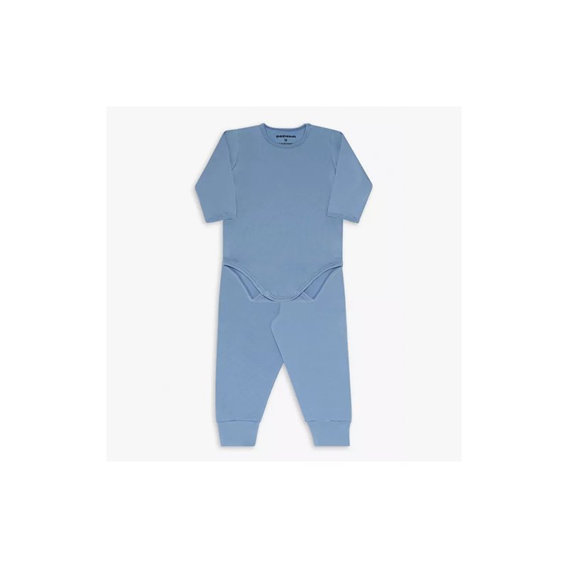 Conjunto de Body para Bebê Dedeka em Thermo Dry Azul Nevoa