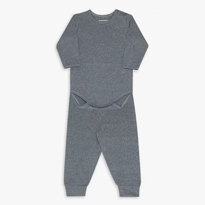 Conjunto de Body para Bebê Dedeka em Thermo Dry Cinza Mescla