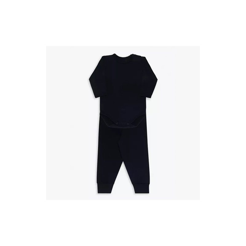 Conjunto de Body para Bebê Dedeka em Thermo Dry Preto