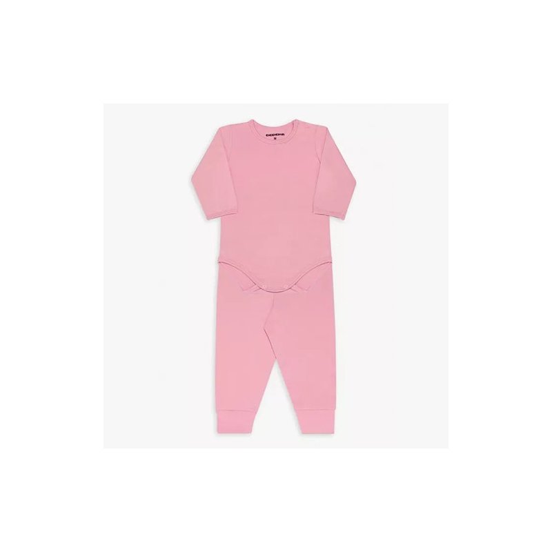 09 conjunto de body para bebe dedeka em thermo dry branco