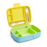 Lancheira Munchkin Bento Box com Talheres (18M+) Menino