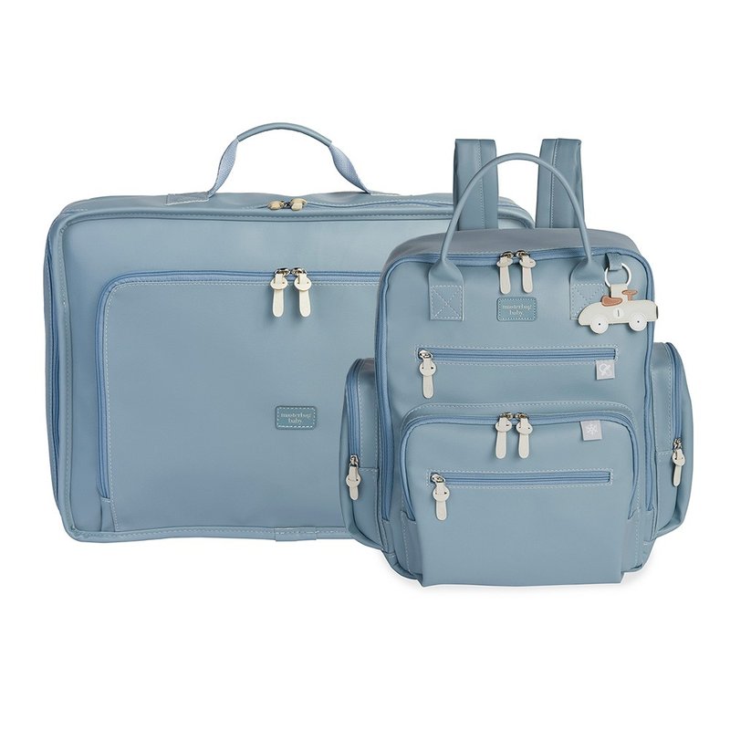 02 kit mala maternidade vintage mochila maternidade urban masterbag baby borboletas
