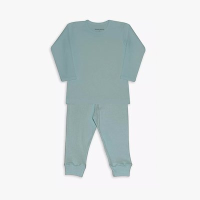 Conjunto de Camiseta para Bebê Dedeka Canelado Verde