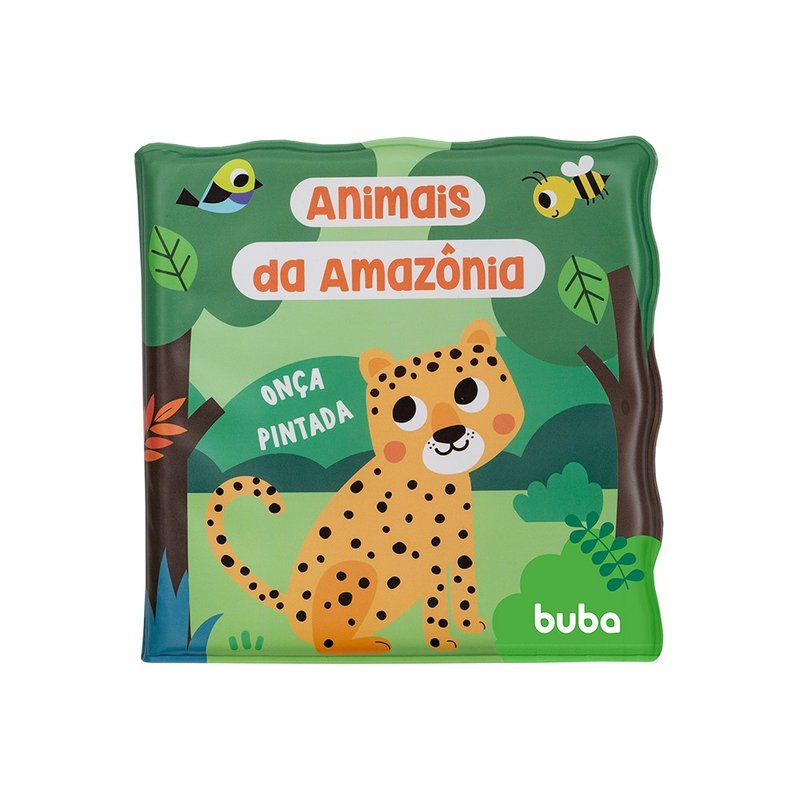 01 livrinho de banho buba educativo 6m amazonia