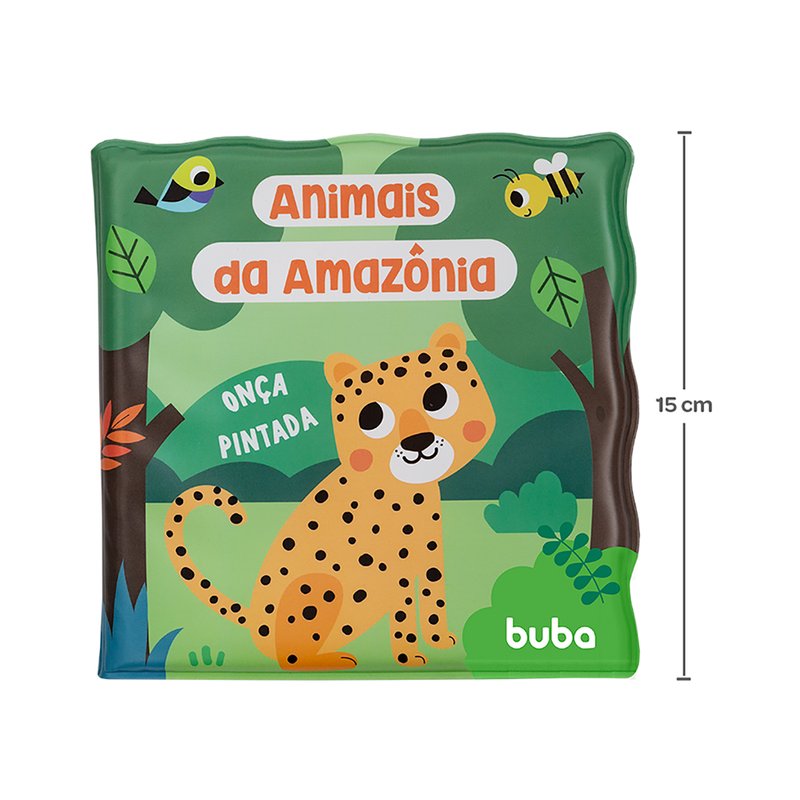 04 livrinho de banho buba educativo 6m amazonia
