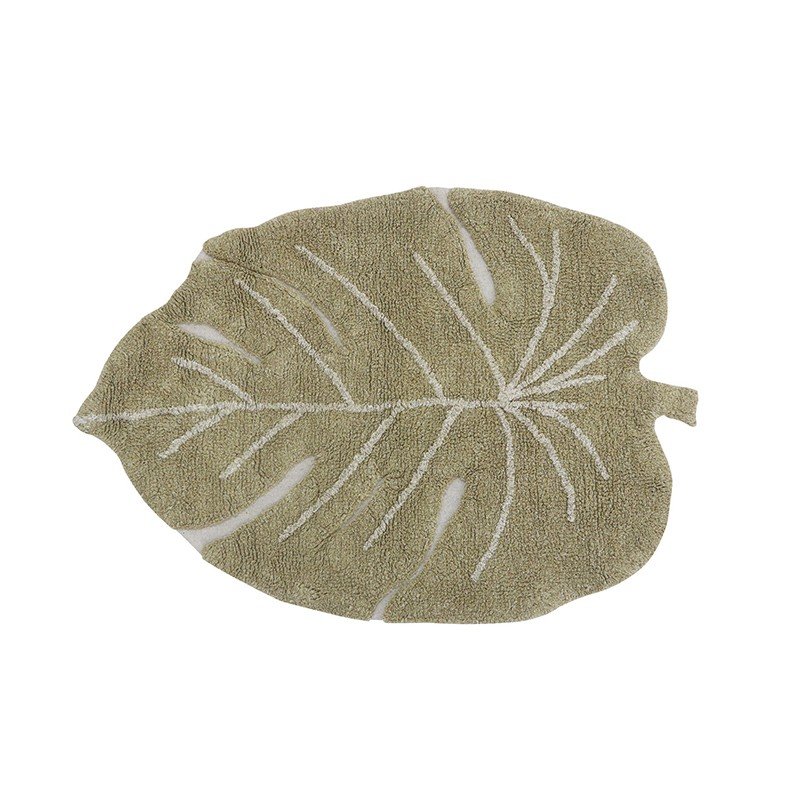 01 tapete lorena canals monstera costela de adao 120x180cm olive
