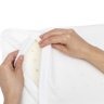 03 travesseiro buba para bebe em viscoelastico 0m branco