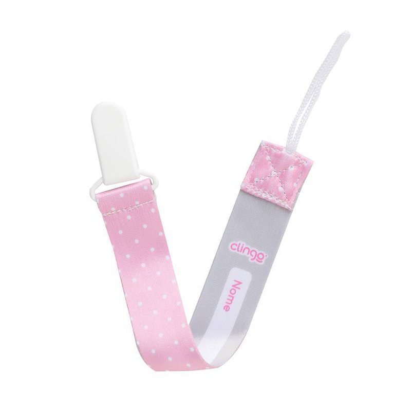 01 prendedor de chupeta clingo 2m coala rosa
