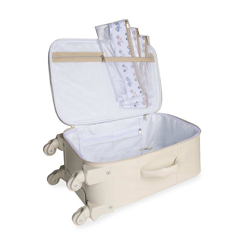 12 mala maternidade com rodinhas masterbag baby alasca cinza