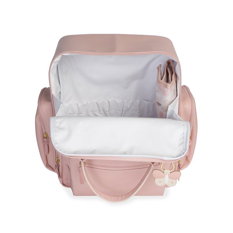 08 mochila maternidade masterbag baby urban alasca cinza