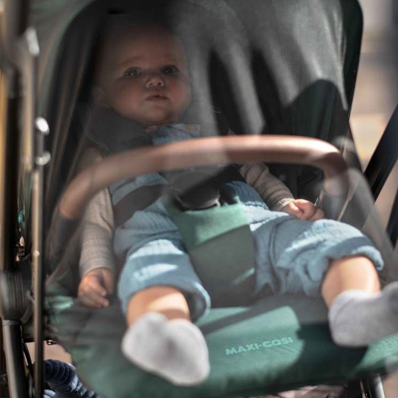 18 carrinho de bebe maxi cosi leona de 0 a 15kg essential graphite