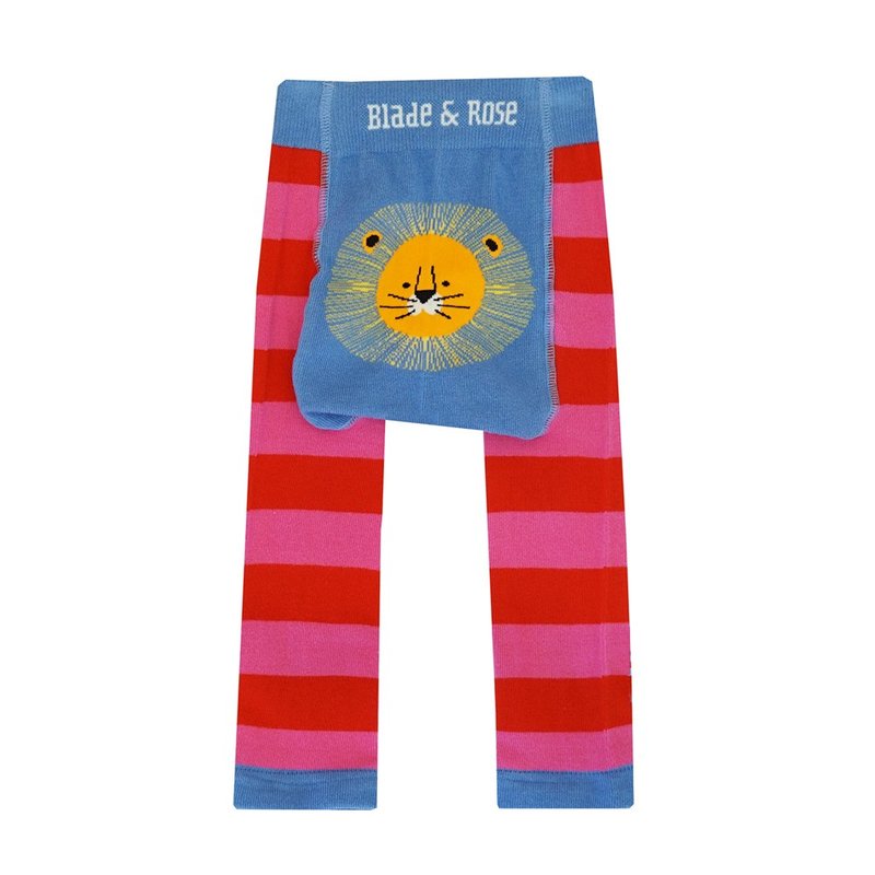 01 calca legging infatil blade and rose floresta encantada rosa