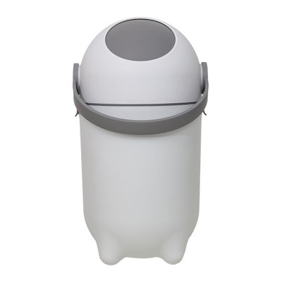 01 lixeira buba anti odor lixo magico 10l branca