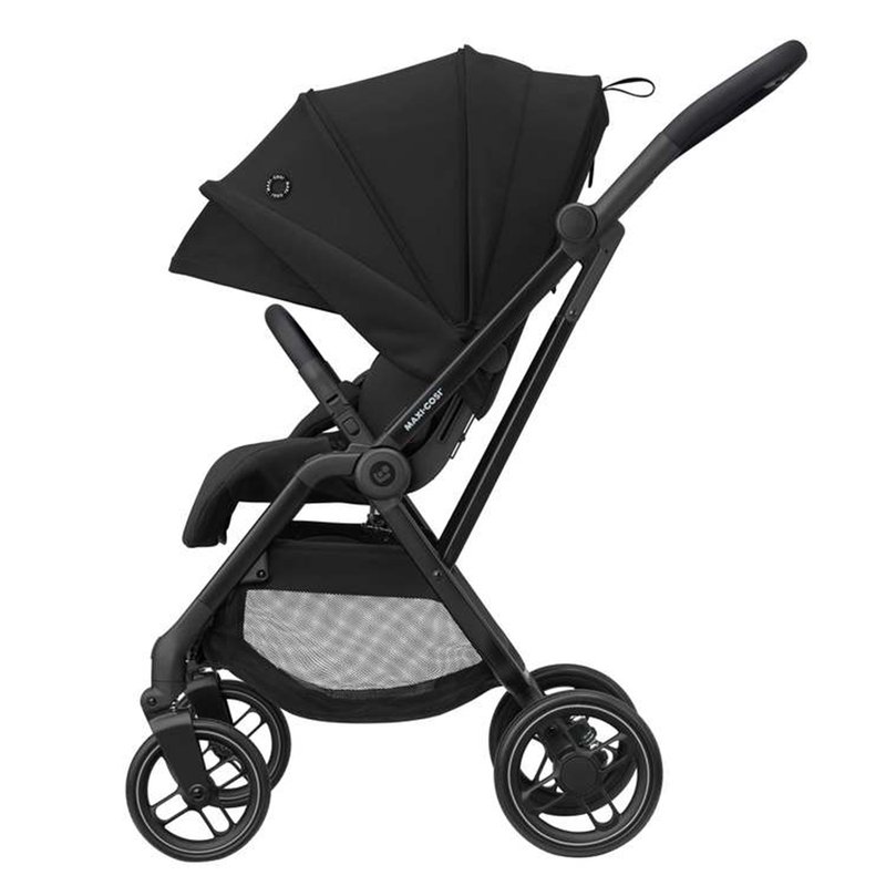 04 carrinho de bebe maxi cosi leona travel system trio essential black