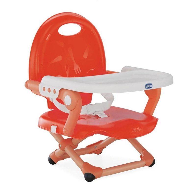 01 cadeira de alimentacao chicco pocket snack poppy red