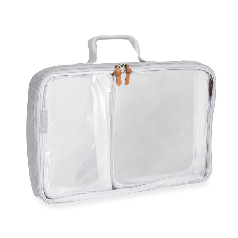 01 organizador de malas masterbag baby alasca cinza