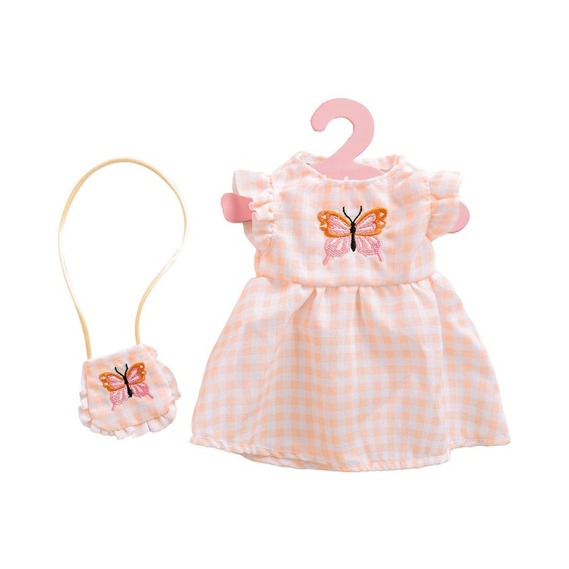01 roupinha com cabide metoo para boneca fashion caramel
