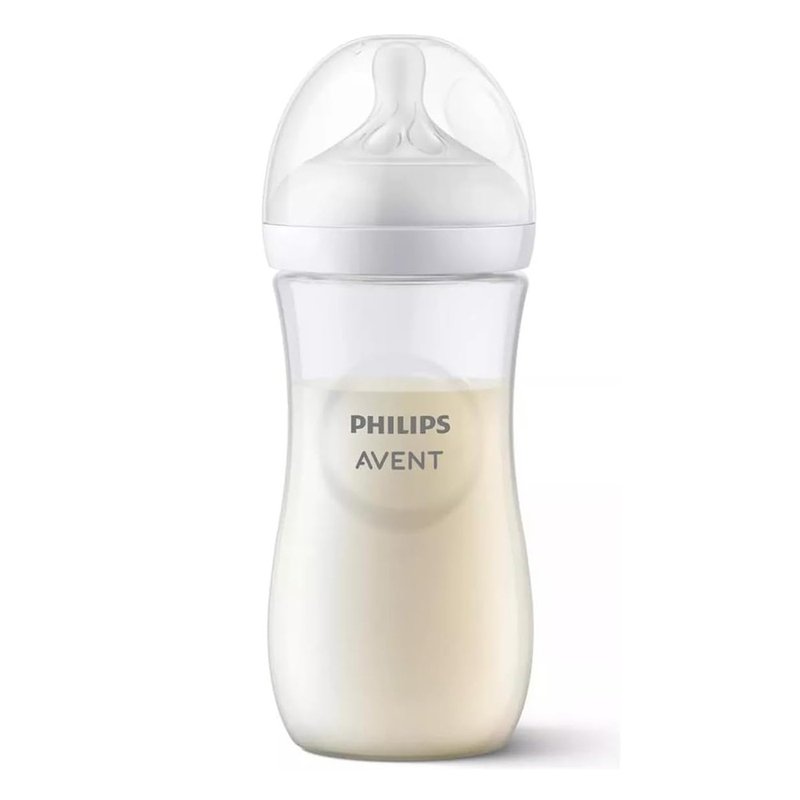 Mamadeira Philips Avent Pétala 3.0 Antivazamento 330ml (0M+) Transparente