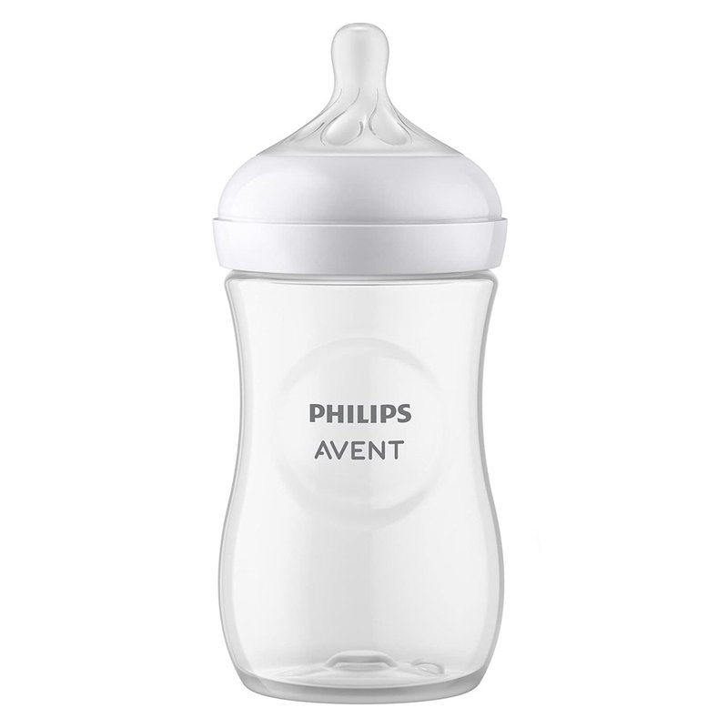 Mamadeira Philips Avent Pétala 3.0 Antivazamento 260ml (0M+) Transparente