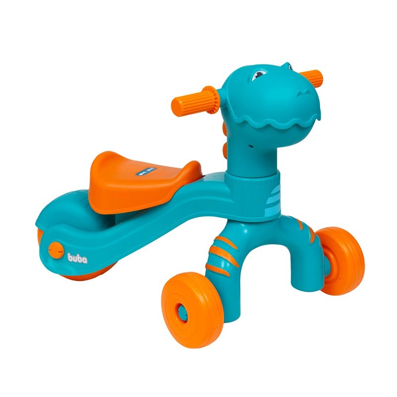 Andador e Triciclo Infantil Buba Baby Dino com Luz e Som (12M+)