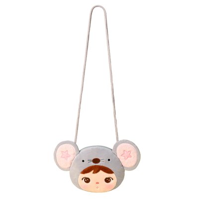 Bolsa Plush Metoo Alça Tiracolo Jimbao Ratinha
