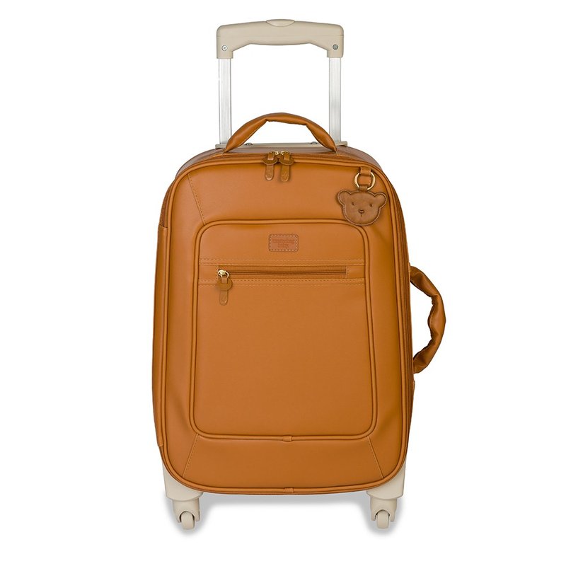 Mala Maternidade com rodinhas Masterbag Baby Teddy Caramelo