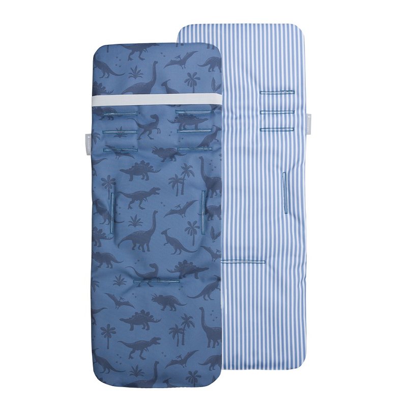Capa Protetora de Carrinho de Bebê Masterbag Baby Dinossauro Azul