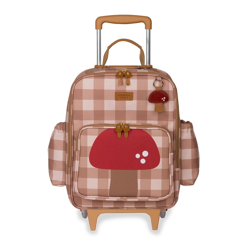 Mochila Infantil Masterbag Kids com Rodinhas Cogumelo