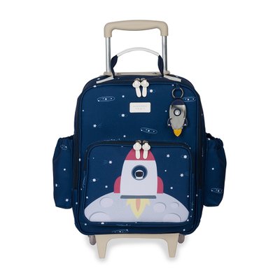 Mochila Infantil Masterbag Kids com Rodinhas Foguete
