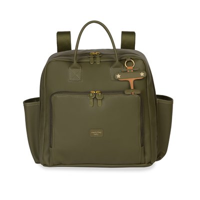Mochila Maternidade Masterbag Baby Vintage Avião Oliva