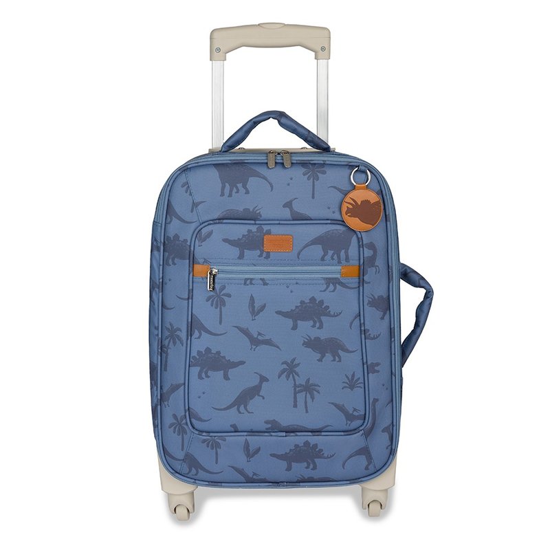Mala Maternidade com rodinhas Masterbag Baby Dinossauro Azul
