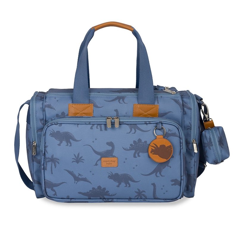 Bolsa de Maternidade Térmica Masterbag Baby Anne Dinossauro Azul