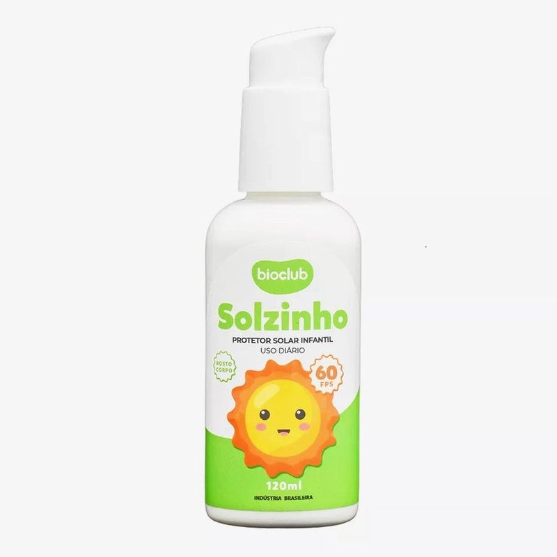 Protetor Solar Infantil Bioclub Natural Solzinho 120ml