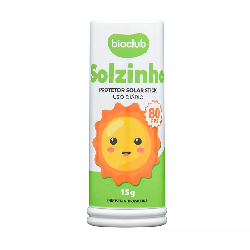 Protetor Solar Infantil Bioclub Stick em Bastão Solzinho 15g