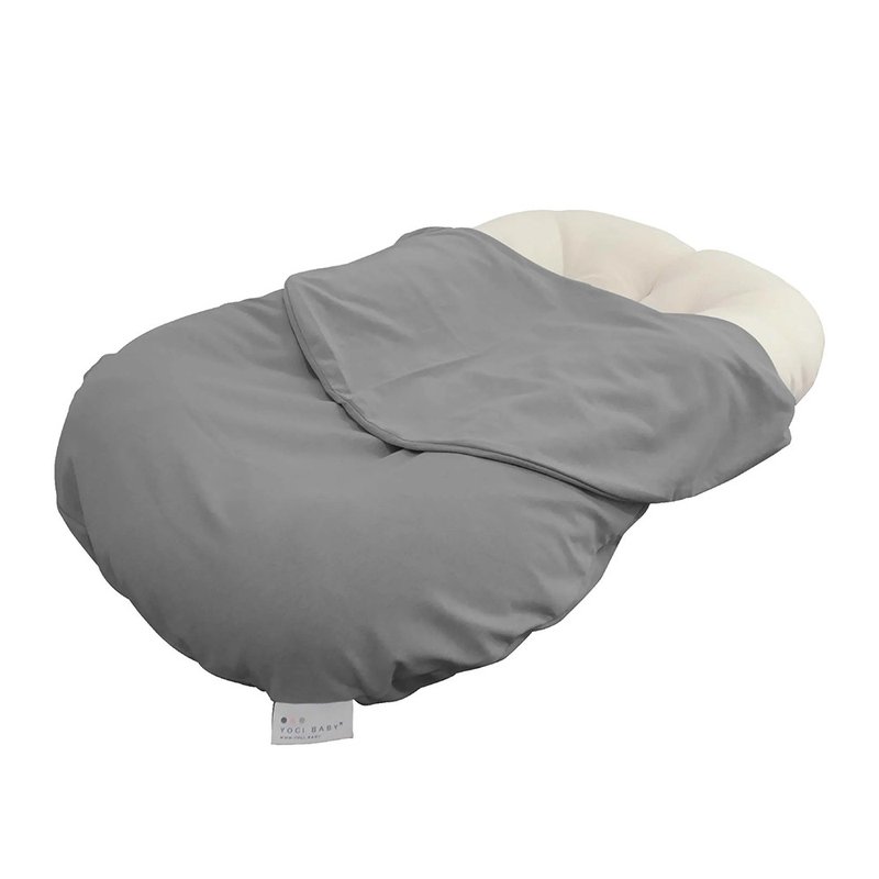 Kit de Ninho Sensorial Yogi Baby Zero + Capa para Ninho Elephant Grey