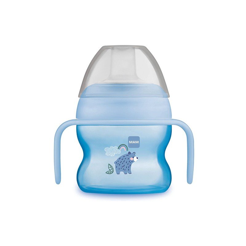 Copo MAM Starter 150ml (4M+) Azul Ursinho