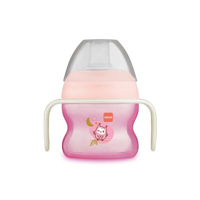 Copo MAM Starter Cup Night 150ml (4M+) Rosa