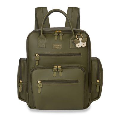 Mochila Maternidade Masterbag Baby Urban Borboleta Oliva Mochila Maternidade Masterbag Baby Urban Borboleta Oliva