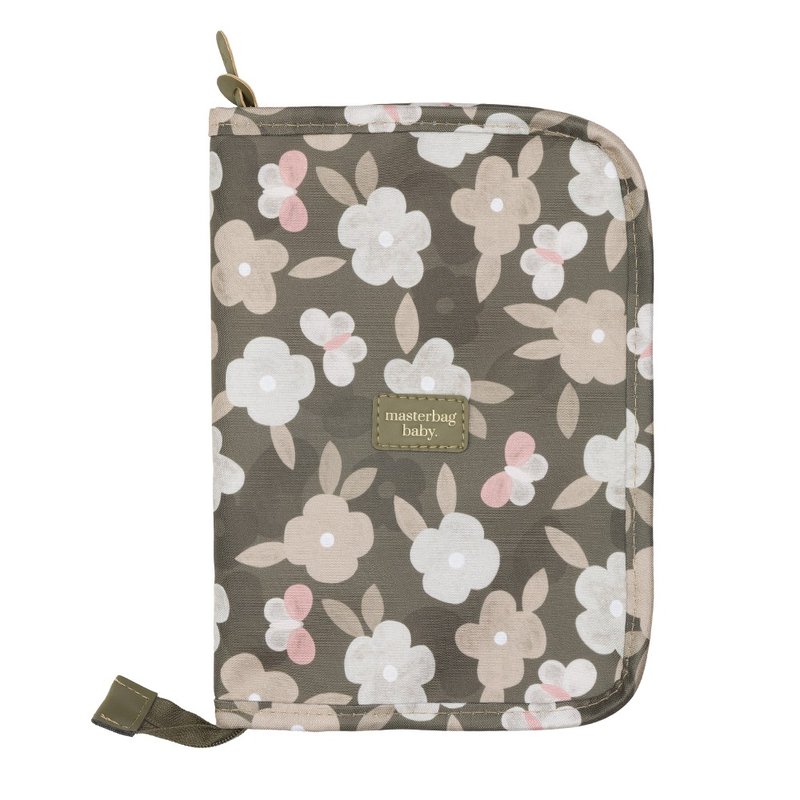 Porta Carteira de Vacinação de Bebê Masterbag Baby Borboleta Oliva