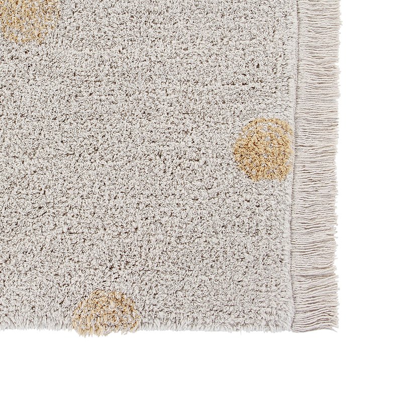 Algodão Tapete Lorena Canals Topos Hippy 120x160cm Honey